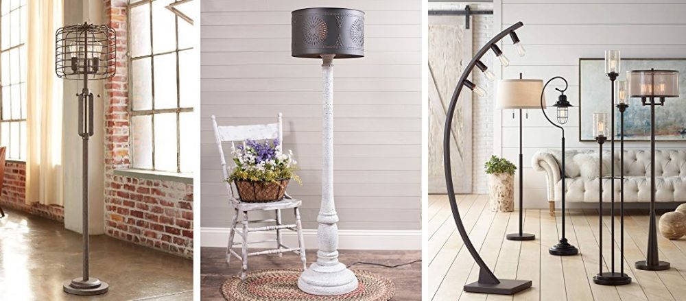 Farmhouse Floor Lamps For Living Room