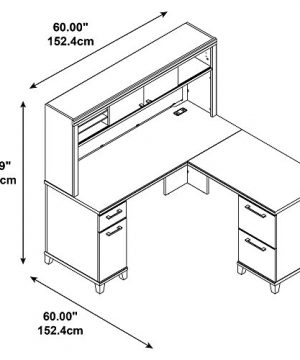 Bush Business Furniture Enterprise 60W X 60D L Desk With Hutch In Mocha Cherry 0 4 300x360