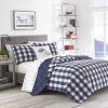 Eddie Bauer Lake House Collection 100 Cotton Reversible And Light Weight Quilt Bedspread And Sham 2 Piece Bedding Set Pre Washed For Extra Comfort Twin Blue 0 100x100