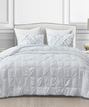 SupraSoft Mari Ultra Soft Stone Washed Comforter Set White Full 0 300x360