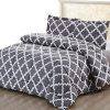 Utopia Bedding Printed Comforter Set Full Grey With 2 Pillow Shams Luxurious Brushed Microfiber Down Alternative Comforter Soft And Comfortable Machine Washable 0 100x100
