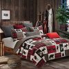 Virah Bella Collection Phyllis Dobbs Lodge Life Polyester Twin Quilt Bedding Set With 1 Standard Sham 0 100x100