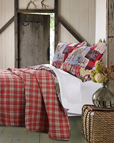 Greenland Home 2 Piece Rustic Lodge Quilt Set Twin 0 0