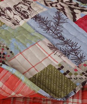 Greenland Home 2 Piece Rustic Lodge Quilt Set Twin 0 2 300x360