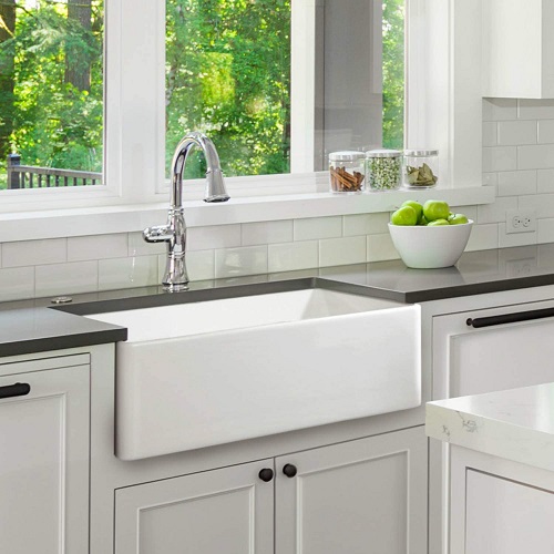 fireclay farmhouse sink 3