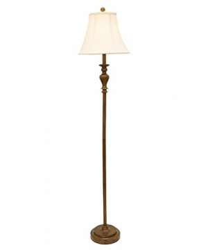 Decor Therapy PL3787 Floor Lamp Darbro Wood 0 300x360