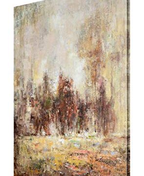Hand Painted Abstract Wall Art Nature Landscape Framed Canvas Aesthetic Oil Painting For Living Room Bedroom Farmhouse Home Decor 30x40 0 295x360