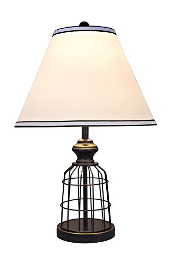 Aspen Creative 40140 02 22 High, Metal Wire Table Lamp