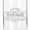 Customized Beer Can Glass Personalized Birthday Beer Glass Engraved Vintage Cheers Aged To Perfection Birthday Gift Etched Beer Glass Barware 1 0 100x100
