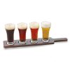 Libbey Craft Brews 4 Piece Beer Flight Glass Set With Wooden Carrier 0 100x100