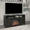 Ameriwood Home Farmington Electric Fireplace Console 60 Black Oak TV Stand 0 100x100