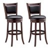 Ball Cast Bar Height Pack Of 2 Swivel Stool 29 Inch2 Pack Cappuccino 0 100x100