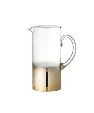 Bloomingville Gold Ombre Glass Pitcher 0 300x360