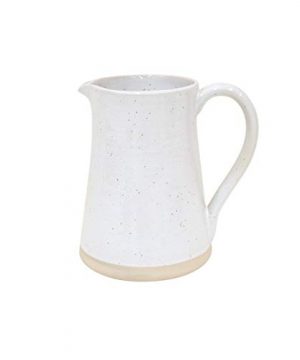 Casafina Fattoria Collection Stoneware Ceramic Pitcher 69 Oz White 0 300x360