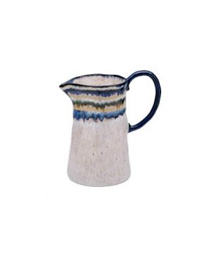 Casafina Sausalito Collection Stoneware Ceramic Pitcher 46 Oz White 0 300x360