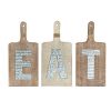 EMAX HOME Large EAT Wood Kitchen Sign For Kitchen Wall DecorRustic Farmhouse Kitchen Wall ArtVintage Wooden Plaque With Eat Letters For KitchenDistressed Finish 15 X 7 Each 0 100x100