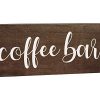 Elegant Signs Coffee Bar Sign Coffee Station Decor Farmhouse Kitchen Plaque 55x12 Rustic Wood Wall Art Office Decoration Or Counter Accent 0 100x100
