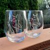 Etched Horse Wine Glass Set Etched Wine Glass Horse Glass Wine Gift Wine Glass Set Of 2 Etched Horse Horse Wine Glass Stemless Wine Glass 15 Oz Wine Glass 0 100x100