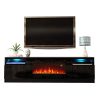 MEBLE FURNITURE RUGS York 02 Electric Fireplace Modern 79 TV Stand 0 100x100