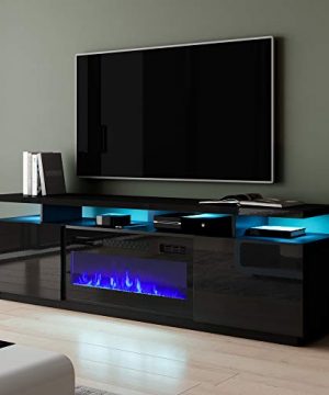 Meble Furniture Eva KBL Electric Fireplace Modern 71 TV Stand 0 0 300x360