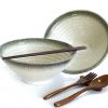 10 Pieces Premium Ceramic Large Ramen Bowls Set 2 White 32oz Noodles Bowl Asian Chinese Japanese Or Pho Soup Includes Wood Fork Spoon Chopsticks And Stands By Vallenwood 8 In 0 100x100