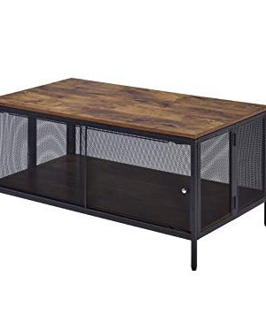 ACME Winam Coffee Table Antique Oak Black 0 300x356