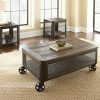 Steve Silver Barrow Lift Top Coffee Table With Casters In Chocolate Mocha Finish 0 100x100