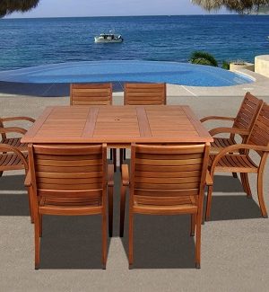 Outdoor Wood Dining Sets