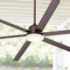 84 Casa Arcade Industrial Ceiling Fan With Light LED Dimmable Remote Control Oil Rubbed Bronze Damp Rated For Patio Porch Casa Vieja 0 100x100