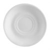 CAC China RCN 2 Clinton Rolled Edge 6 Inch Super White Porcelain Saucer Box Of 36 0 100x100