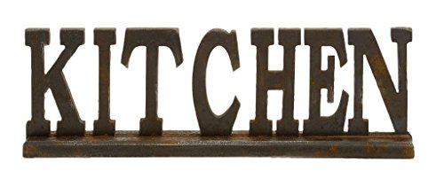 Deco 79 97294 Wood Kitchen Sign 24 By 8 0