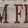 Farm Fresh Retro Vintage Tin Bar Sign Country Home Decor 1575 X 4Decoration Vintage Metal Signs For Home House Yard Door Wall DecorPre Cut Holes For Easy Wall Hanging 0 100x100