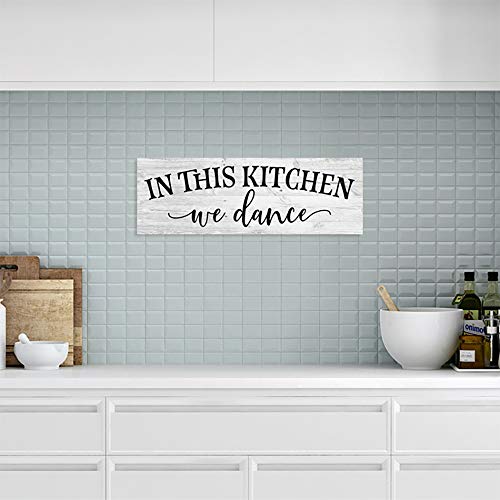 In This Kitchen We Dance Farmhouse Rustic Wall Art Kitchen Sign Home Decor Wood Sign Gift 6x18 B3 06180062019 0 1