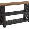 Martin Svensson Home Sofa Console Table Black Stain And Natural 0 100x100