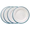 Pfaltzgraff Melamine Trellis Blue Dinner Plates Set Of 4 0 100x100