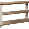 Signature Design By Ashley Alwyndale Console Sofa Table Casual Antique WhiteBrown 0 100x100
