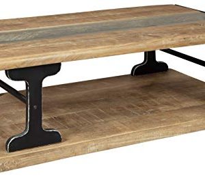 Signature Design By Ashley Calkosa Cocktail Table With Shelf Brown 0 300x259