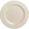 Signature Housewares Sorrento Collection 11 Inch Round Dinner Plate Ivory Antiqued Finish 0 100x100