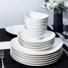 Sweese 150001 Porcelain Dinner Plates 11 Inch Set Of 6 White 0 2 100x100