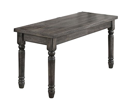 ACME Furniture 71438 Wallace Weathered Blue Washed Bench 0