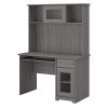 Bush Furniture Cabot Small Computer Desk With Hutch And Keyboard Tray 48W Modern Gray 0 100x100