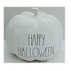 Rae Dunn Artisan Collection By Magenta Happy Halloween White LL Ceramic Pumpkin 0 100x100