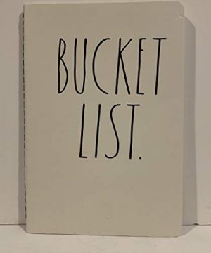 Rae Dunn BUCKET LIST Notebook 8 14 X 5 34 80 Pages Diary Journal Memo Notepad Notes Organize Lists Office Lover Darling School Work Home Friend Boy Father Mother Co Worker Gift 0 300x360