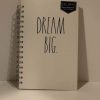 Rae Dunn DREAM BIG Notebook Small Size Hard Cover 160 Pages Office Co Workers Student Teacher Gift 0 100x100