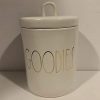 Rae Dunn GOODIES Canister LL Gold Lettering 6 X 4 Inches Ceramic 0 100x100
