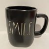 Rae Dunn SMILE Mug Ceramic Black 0 100x100