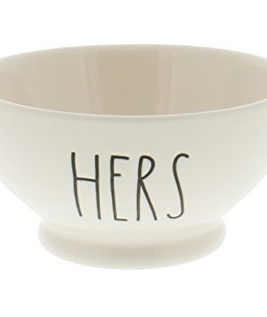 Rae Dunn By Magenta HERS Ice Cream Cereal Bowl 0 300x356