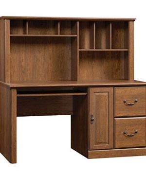 Sauder Orchard Hills Computer Desk With Hutch Milled Cherry Finish 0 300x360