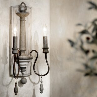 Alex+2-Light+Dimmable+French+Antique+Candle+Wall+Light