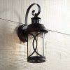 Capistrano Mission Outdoor Wall Light Fixture LED Black Hanging 1275 Motion Security Sensor Dusk To Dawn Exterior House Porch Patio Outside Deck Garage Yard Front Door Home John Timberland 0 100x100